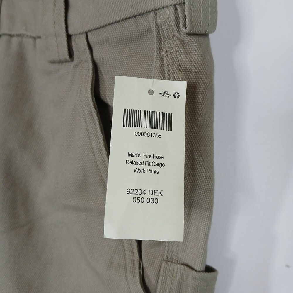 Duluth Trading Fire Hose Relaxed Fit Cargo Work Pants 50x30 NWT Gorpcore Utility - Picture 3 of 7
